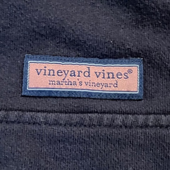 Vineyard Vines Turquoise Pullover with Zipper Collar - Picture 2 of 5